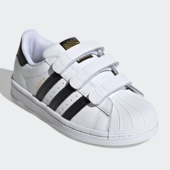 adidas Other - NEW Kids Youth Superstar Velcro Sneakers Shoes